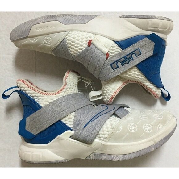 Nike LeBron Soldier XII Basketball Men's Shoes Light Bone A02609-101 US Size 7.5 - Picture 3 of 7